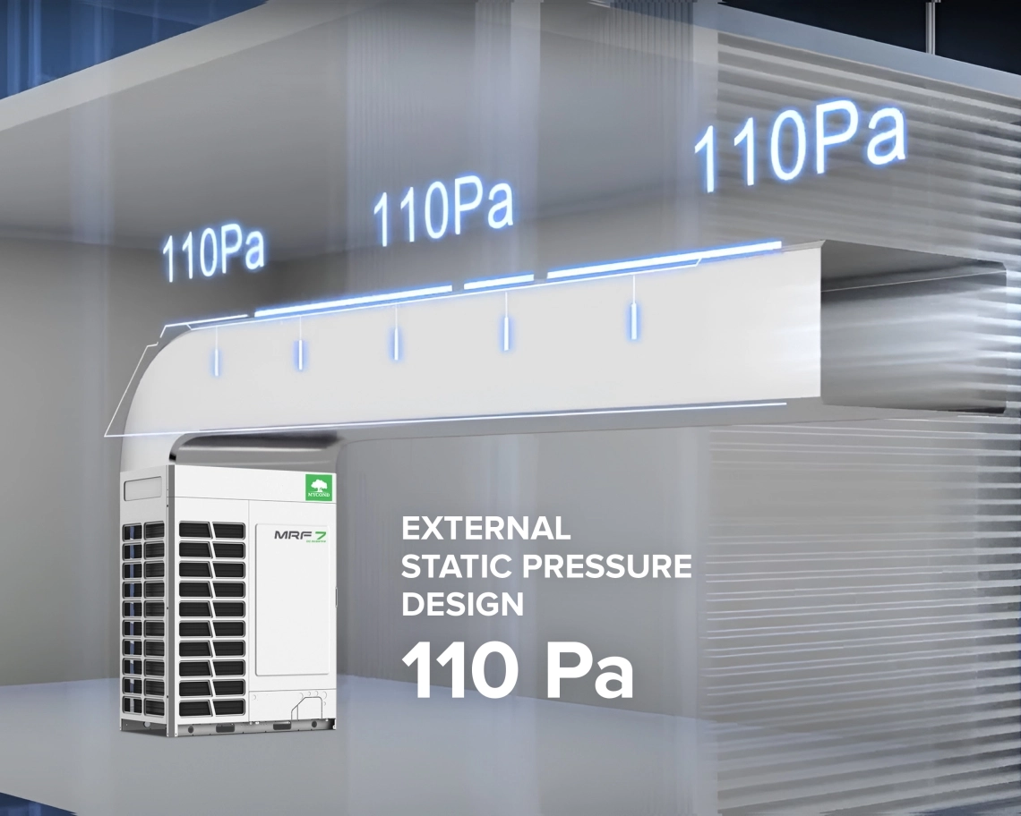 MyCond MRF 7 disain välise staatilise rõhuga 110 Pa