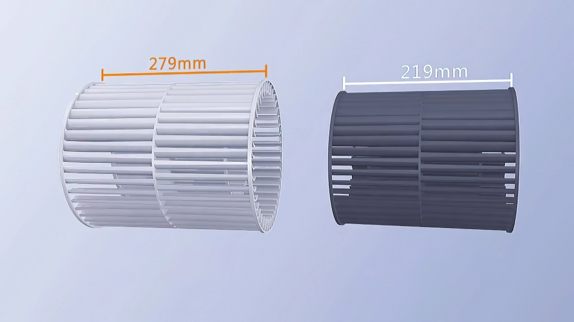 MyCond High ESP kanal, suurendatud ventilaatoriratas 279 mm