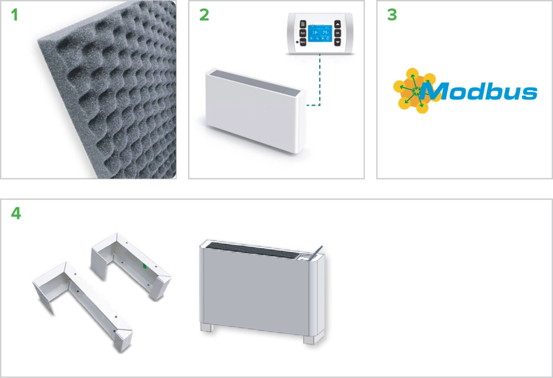 MyCond MDDS/MDCS filter, kaugjuhtimine, Modbus, paigaldus