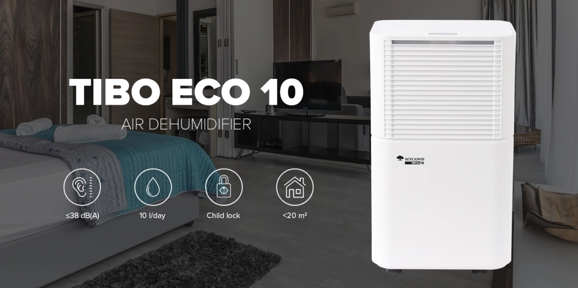 MyCond TIBO Eco 10 Energiatõhus eluruumide õhukuivati.