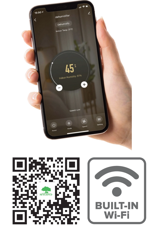 MyCond TIBO Smart 10 mobiilirakendus