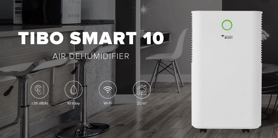 MyCond TIBO Smart 10 Wi-Fi juhtimissüsteemiga ja madala müratasemega