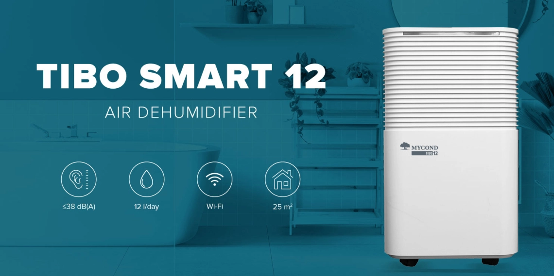 MyCond TIBO Smart 12 efektiivne õhukuivatus suurtes ruumides