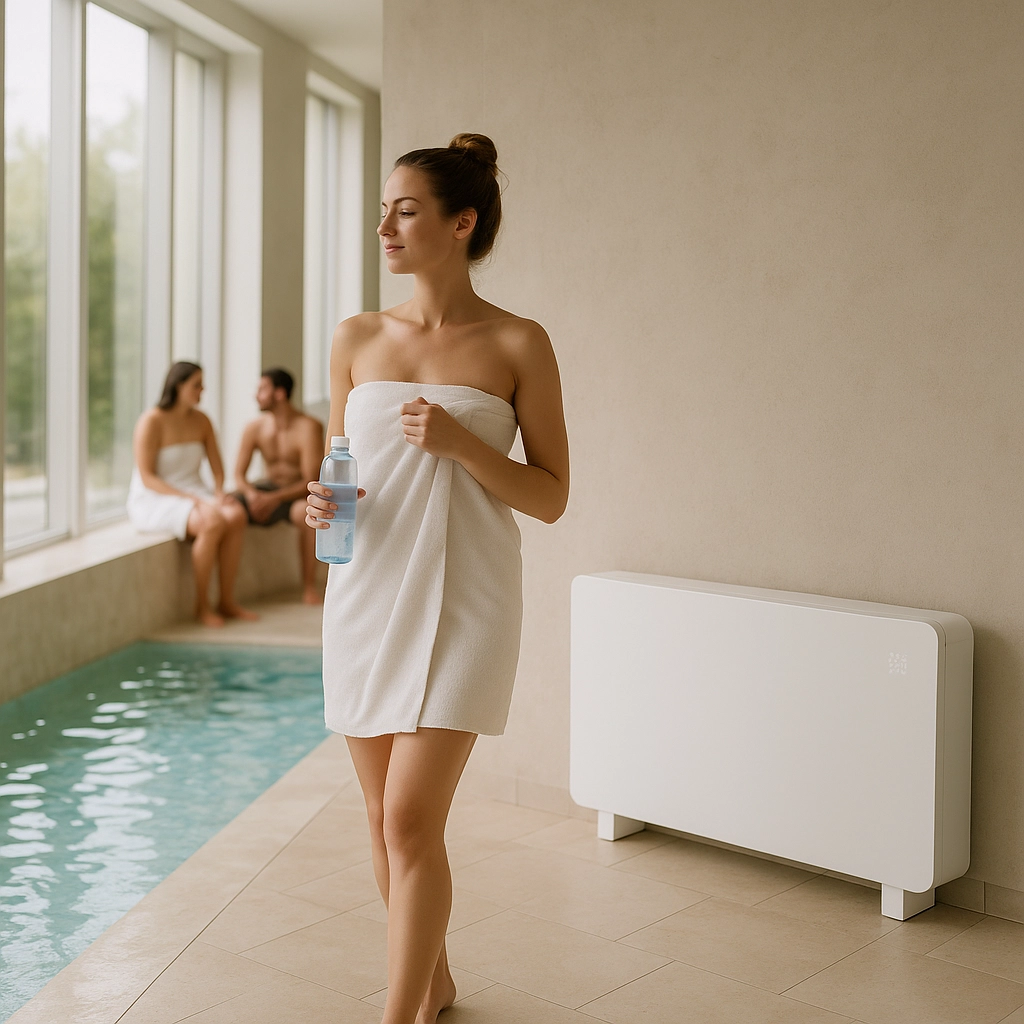 Energiatõhus ja madala müratasemega õhuniisutaja basseinile Mycond MBA-G