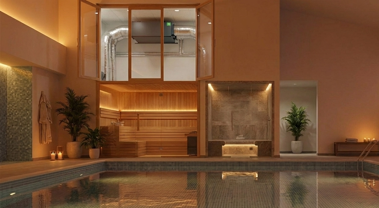 Kanali kuivati basseinide jaoks - energiasäästlikud tehnoloogiad Mycond MSHAC