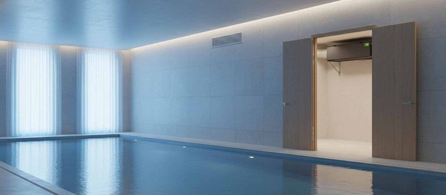 Kanali kuivati basseinide jaoks - puhas ja kuiv õhkkond Mycond MSHAC