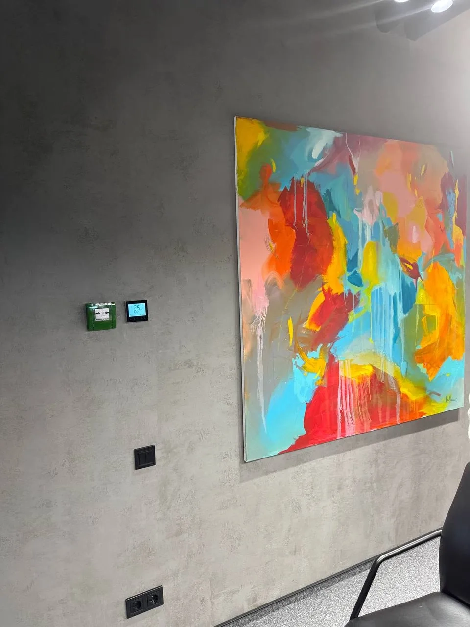 Näitusesaal koos Mycond termostaadiga