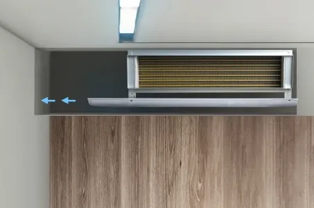 Ventilaatorite kanaliga paigaldamise eelised lae all: Mycond MCFC näide