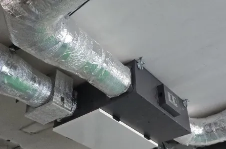 Tootmishall Mycond energiatagastusega ventilatsiooniseadmetega MVC700-A
