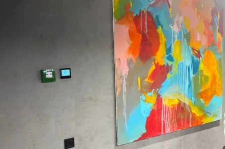 Näitusesaal koos Mycond termostaadiga