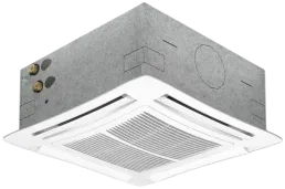 Neljakäiguline kassett-tüüpi ventilaator-konvektor TopLine seeria