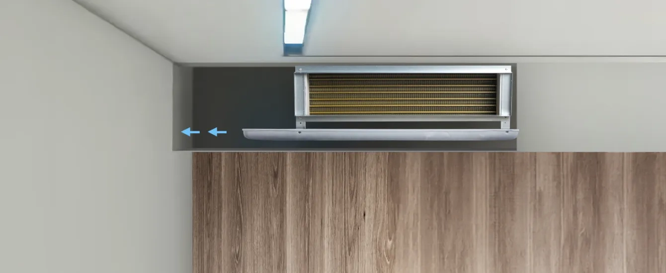 Ventilaatorite kanaliga paigaldamise eelised lae all: Mycond MCFC näide