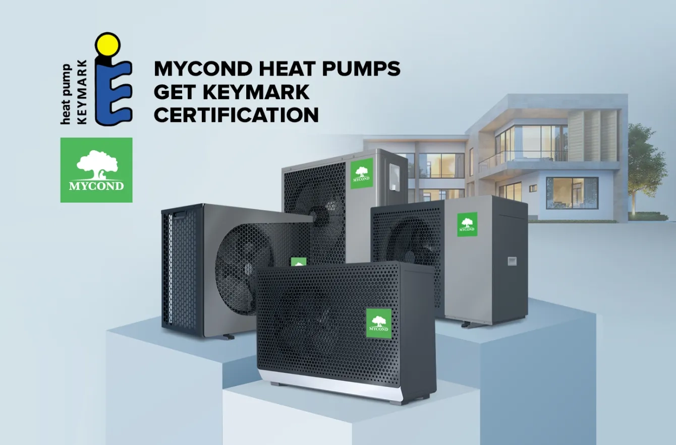 Mycond soojuspumbad on sertifitseeritud Keymarki poolt!