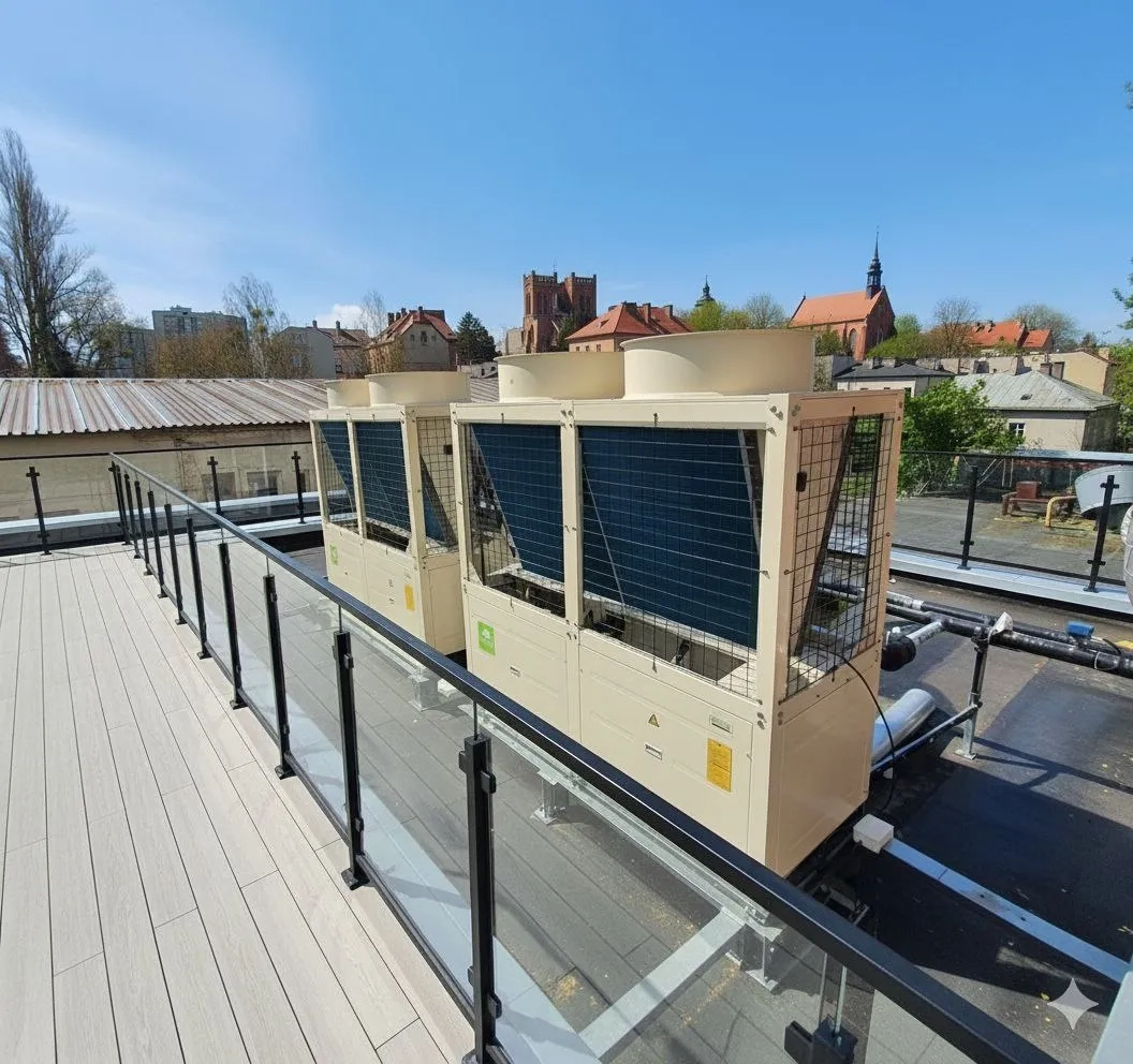 Modulaarsed soojuspumbad hotellide kütmiseks Mycond MCU-YHE näitel