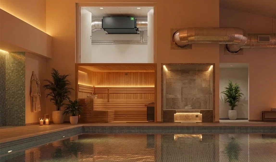 Nõuded ruumile MSHA(C) seeria X kanali kuivati jaoks: tehnoruum, õhukanalid, lae kõrgus ja töörežiim